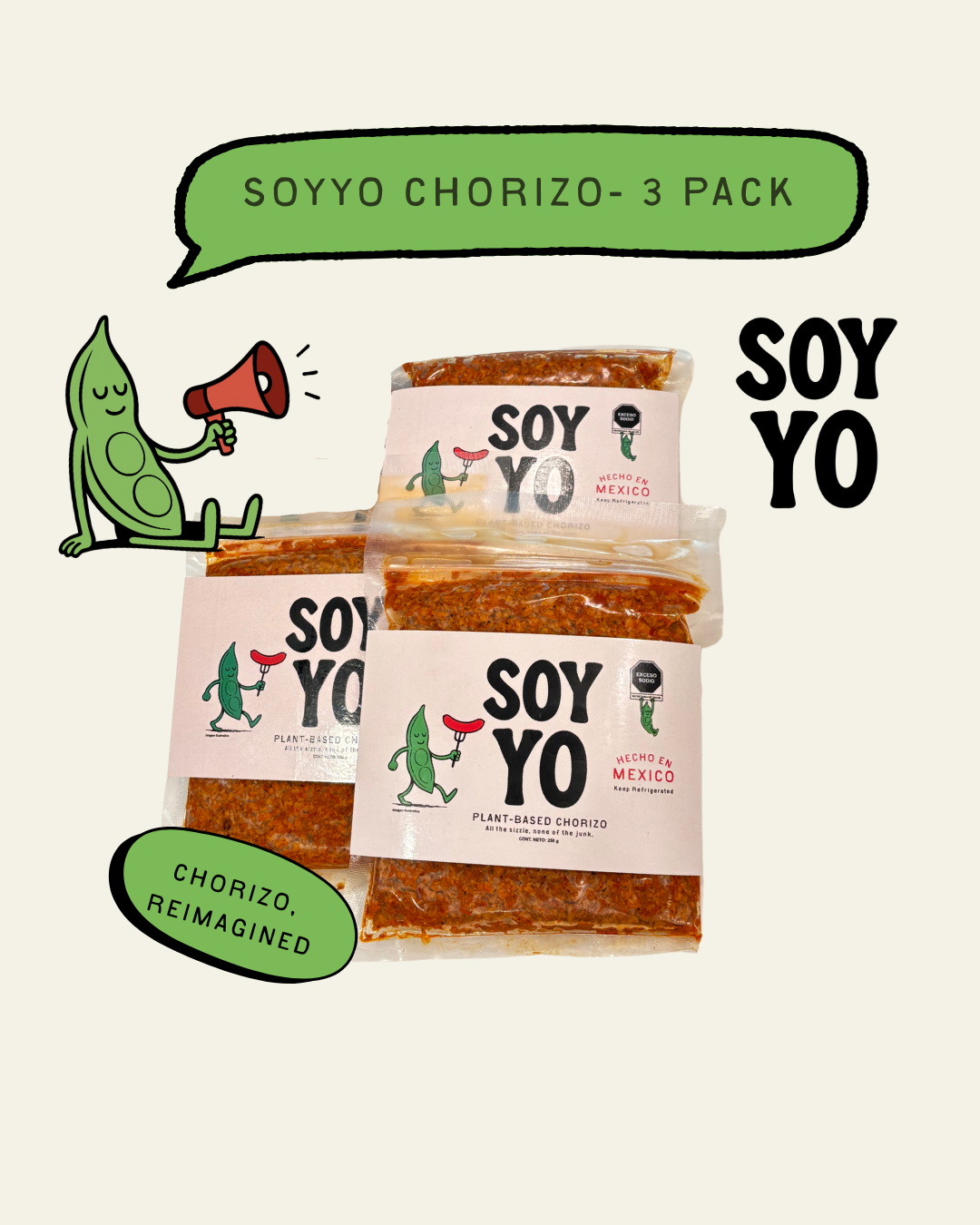 SOYYO Chorizo 2 Pack